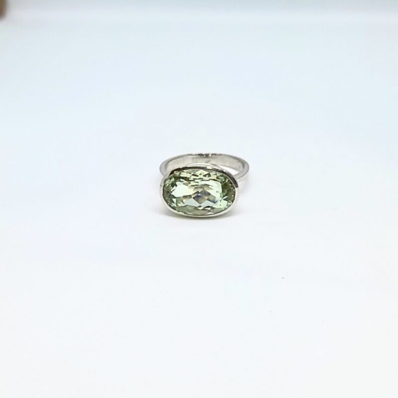 Green Amethyst Ring Chrysotheque