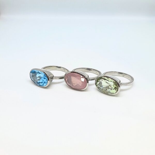 Silver Gemstone Rings Chrysotheque