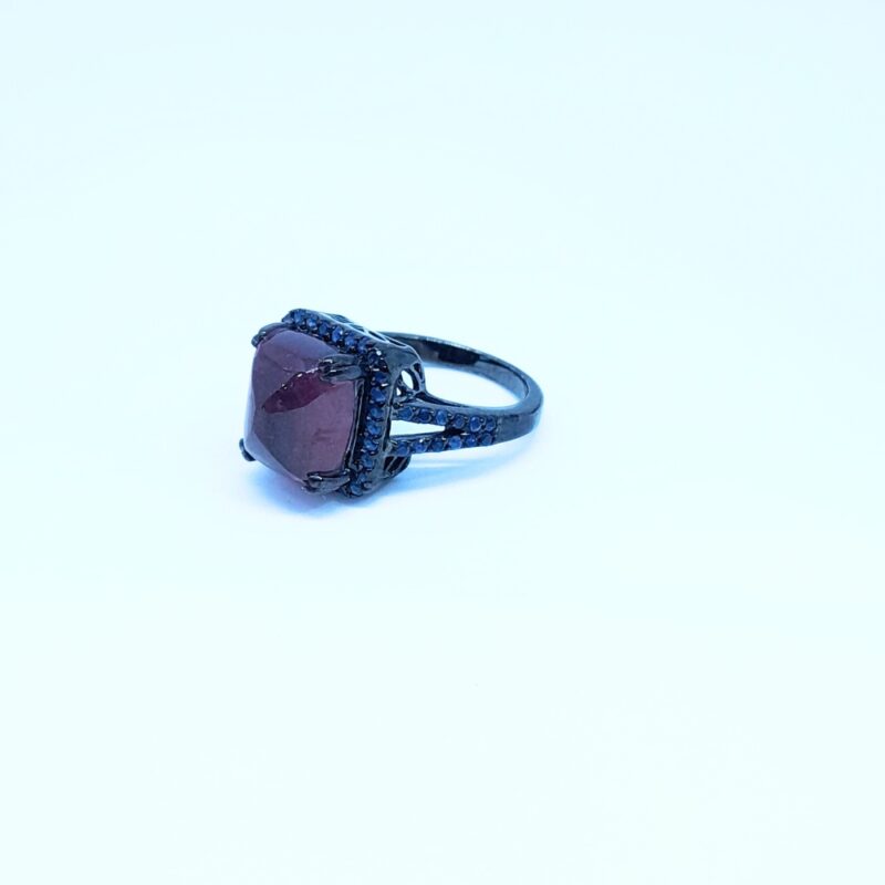 Chrysotheque Ruby & Sapphire Ring