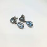Sky Blue Topaz Earrings Chrysotheque