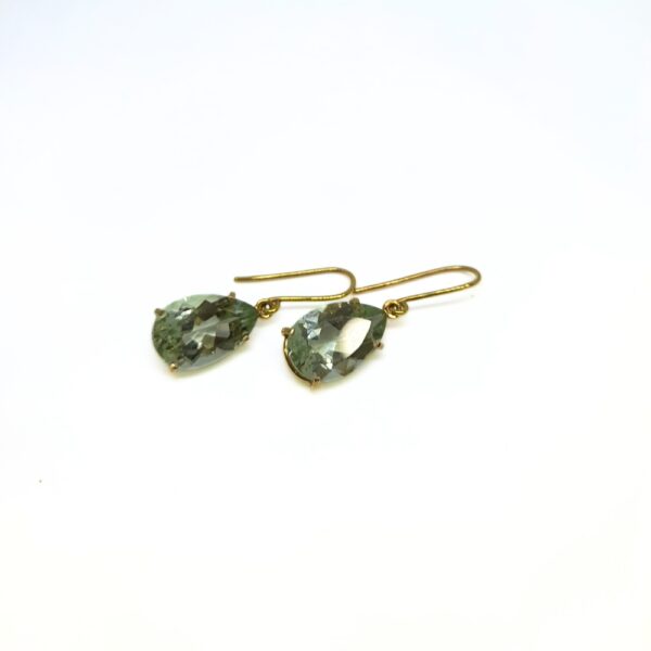 Green Amethyst Earrings Chrysotheque